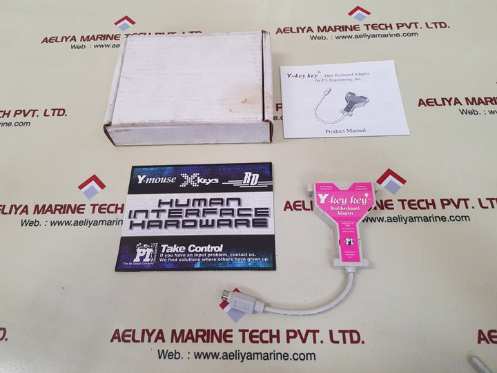 P.i. engineering y-key key dual keyboard adapter