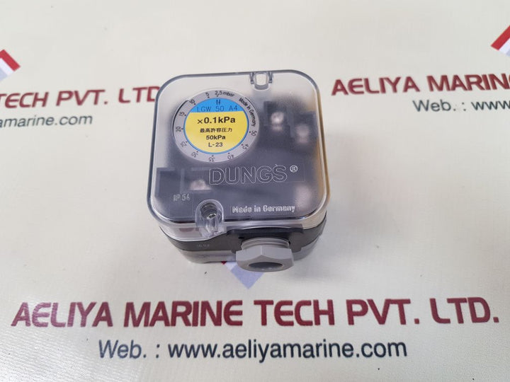 Dungs lgw 50 a4 pressure switch 2.5 to 50 mbar