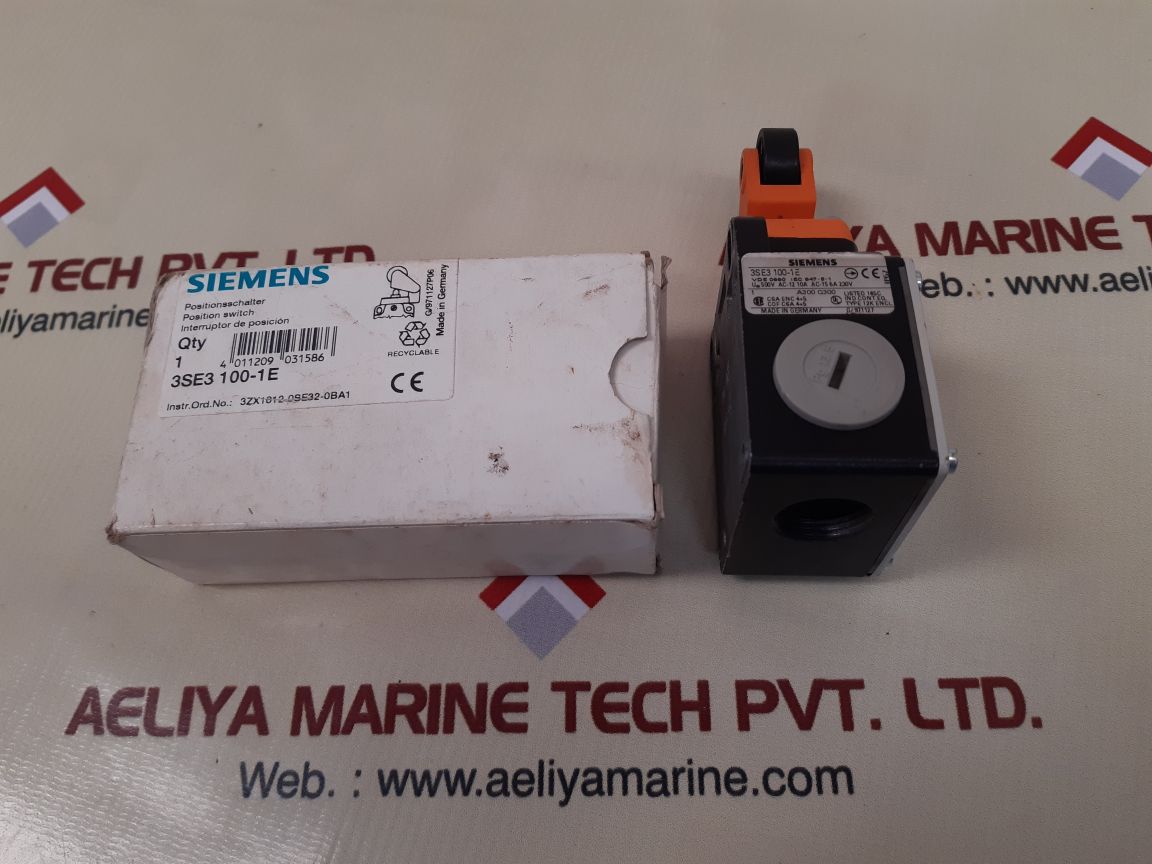 Siemens 3se3 100-1e position switch