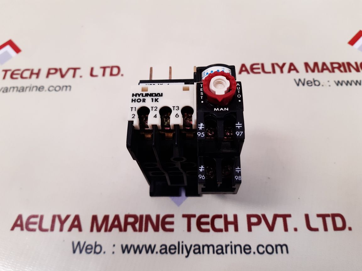 Hyundai hor 1k 6 thermal overload relay new
