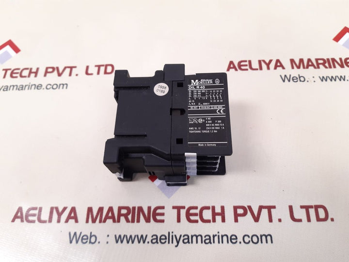 Klockner moeller dilr40 contactor relay 230v 50hz,240v 60hz