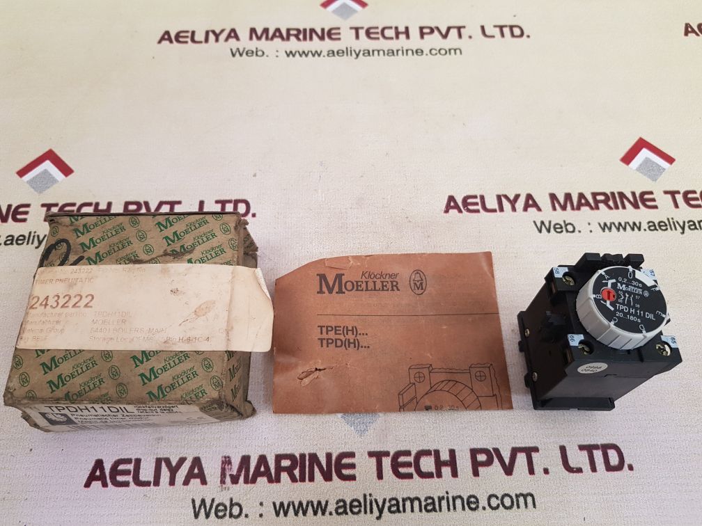 Klockner moeller tpd h 11 dil pneumatic timer module