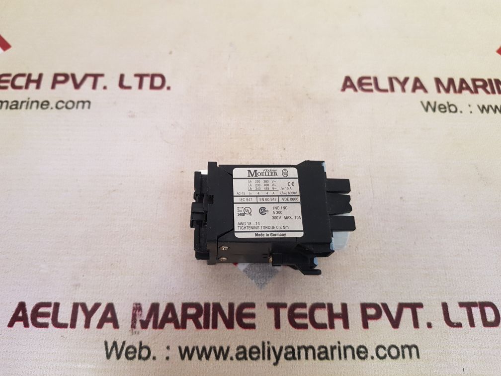 Klockner moeller tpd h 11 dil pneumatic timer module