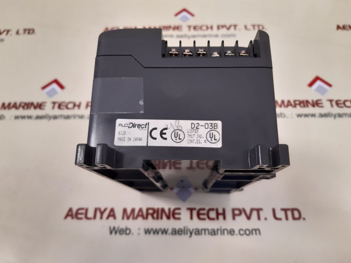 Koyo direct logic 205 d2-03b with d2-fill module