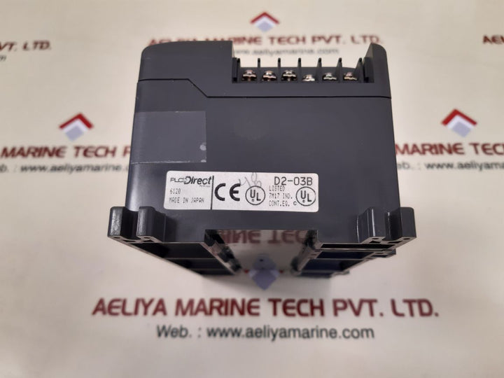 Koyo direct logic 205 d2-03b with d2-fill module