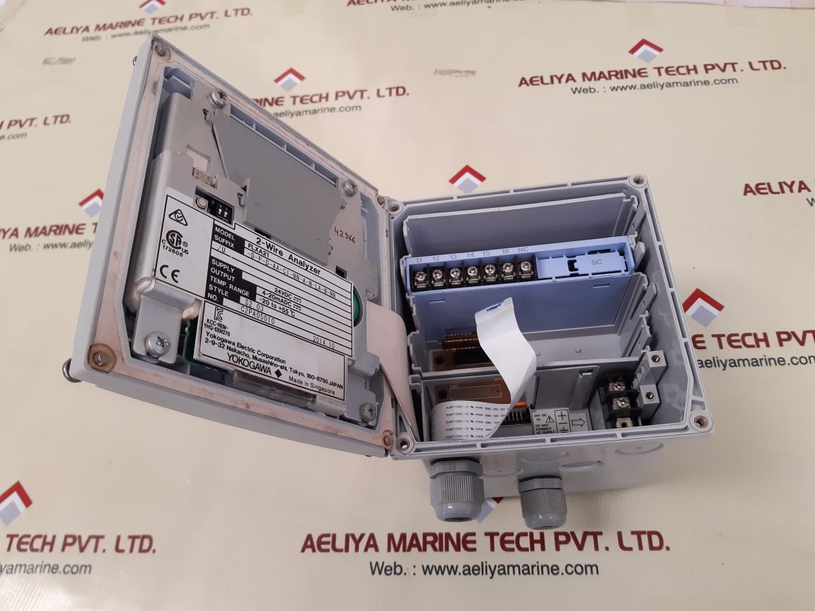 Yokogawa flxa21 liquid analyzer -20 to +55°c