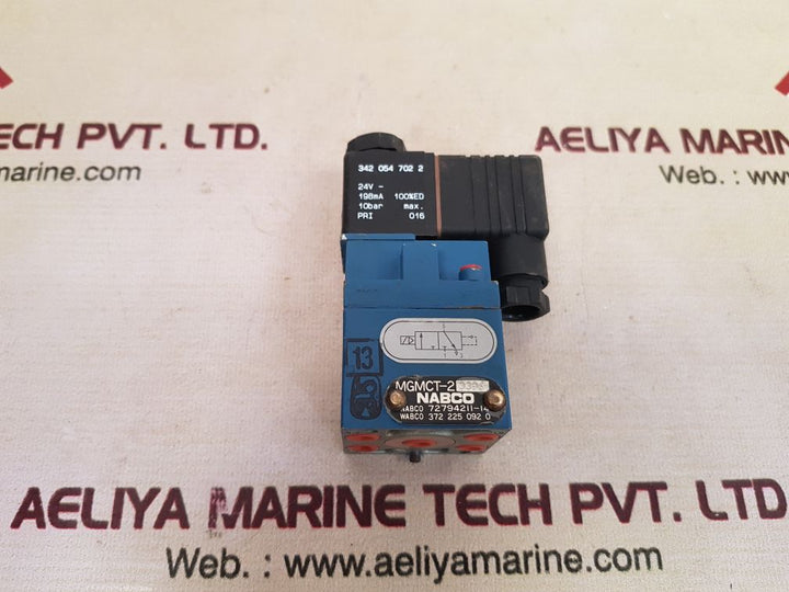 Nabco mgmct-2 3396 solenoid valve