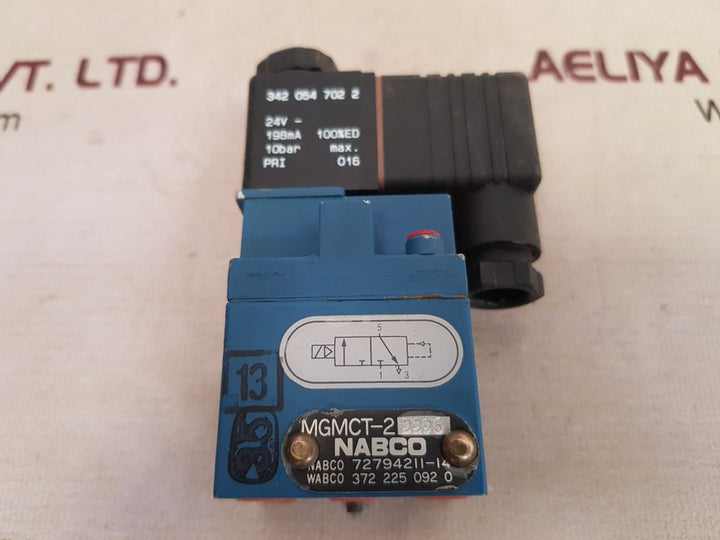 Nabco mgmct-2 3396 solenoid valve