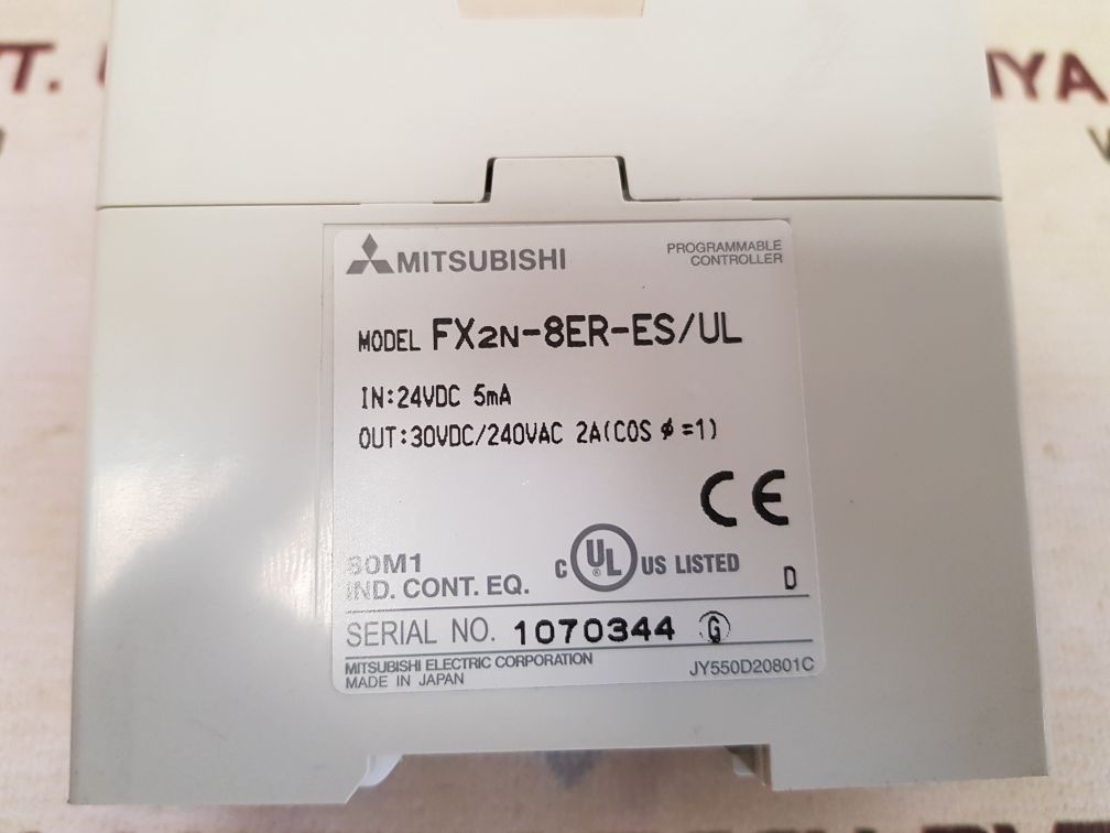 Mitsubishi fx2n-8er-es/ ul expantion module