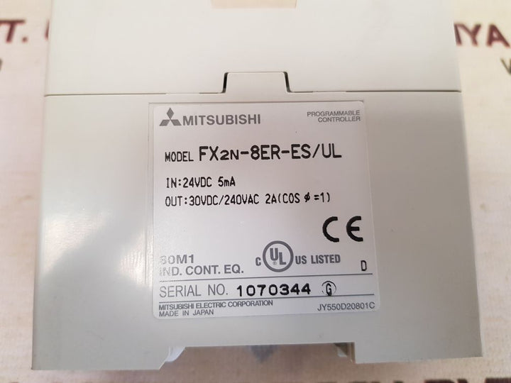 Mitsubishi fx2n-8er-es/ ul expantion module