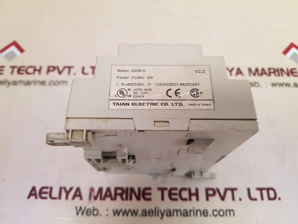 Taian electric 20hr-d micro controller dc24v 2w