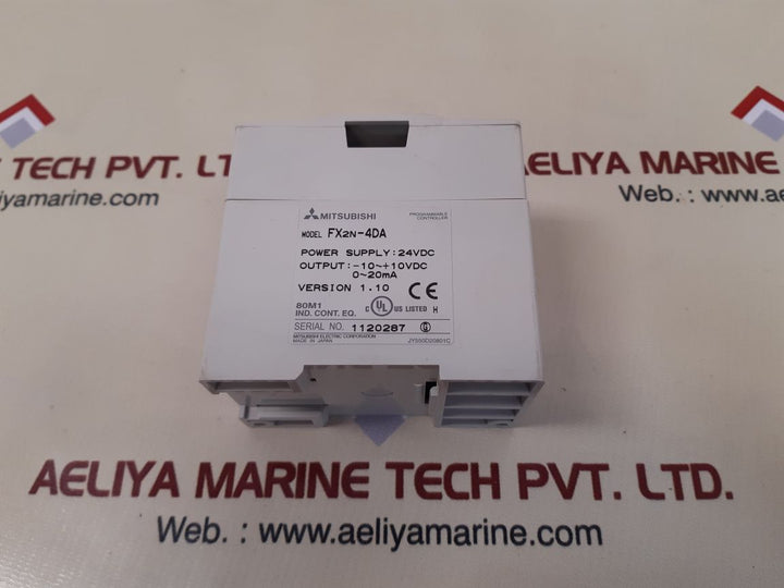Mitsubishi fx2n-4da programmable controller 0~20ma