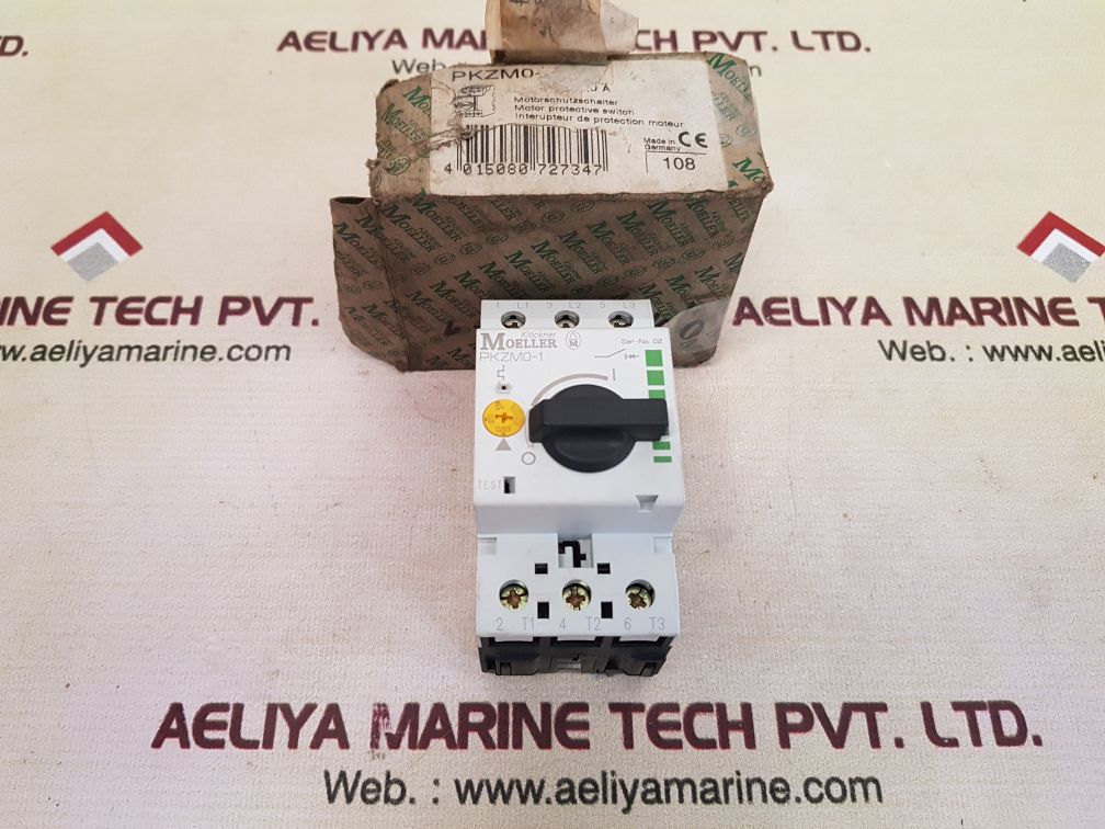 Klockner moeller pkzm0-1 motor protective switch circuit-breaker