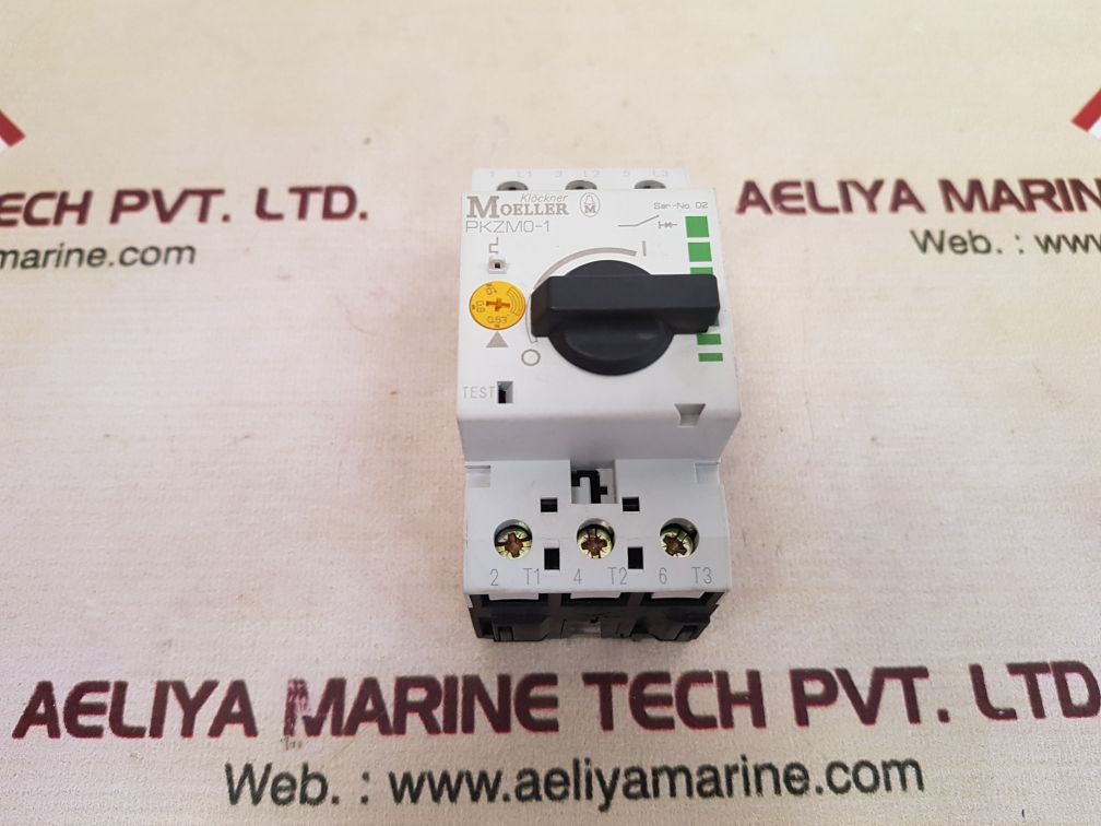 Klockner moeller pkzm0-1 motor protective switch circuit-breaker