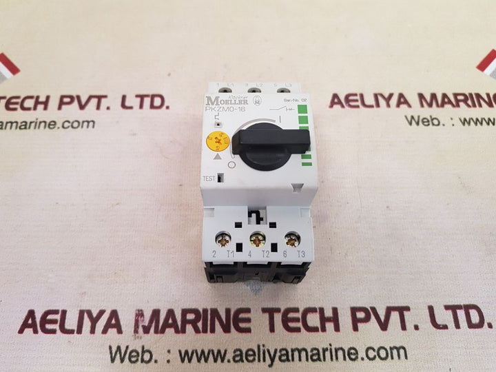 Klockner moeller pkzm0-16 motor protective/ starter switch