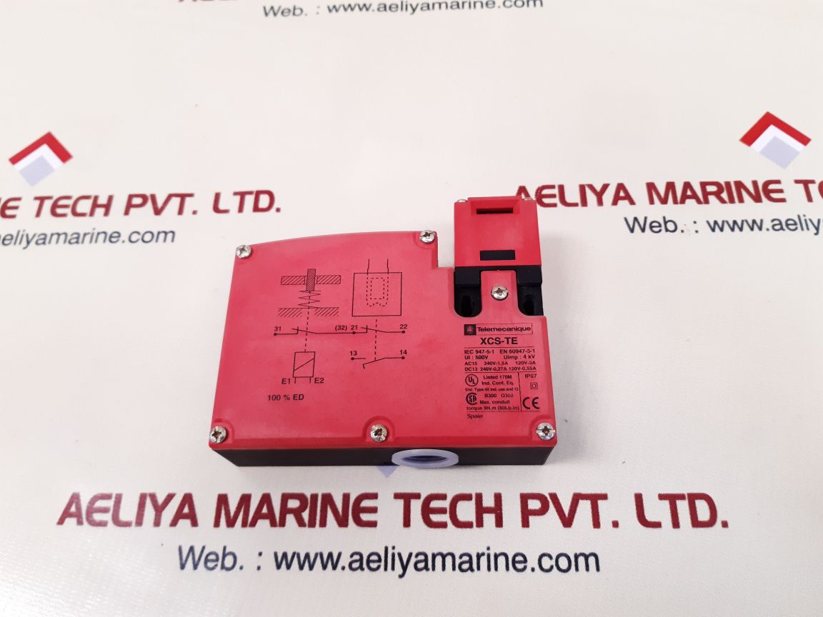 Telemecanique xcs-te5341 interlock limit/safety switch