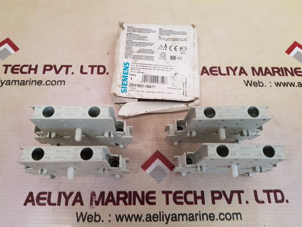 Siemens 3Rh1921-1Ea11 Auxiliary Switch Block
