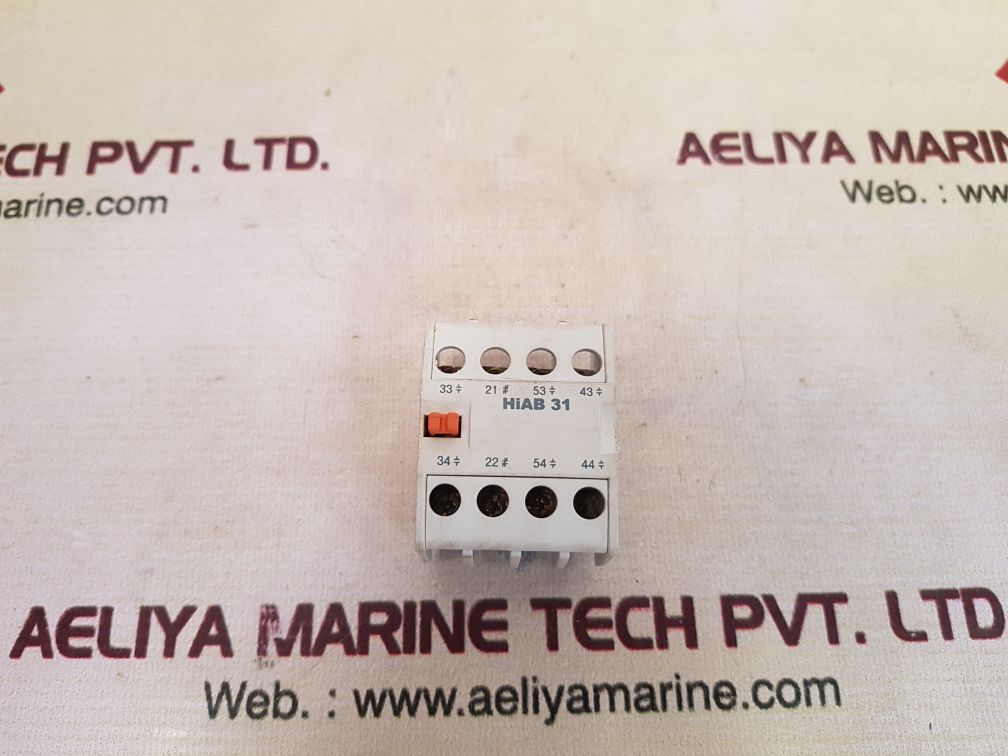 Hyundai hiab 31 auxiliary contact block