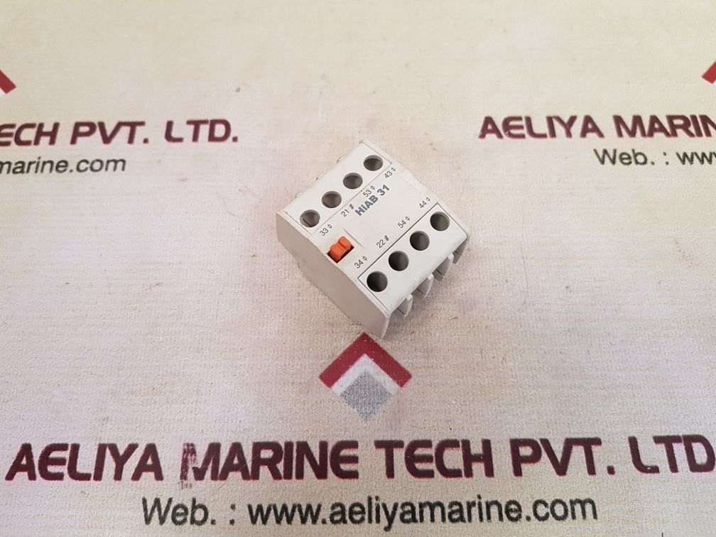 Hyundai hiab 31 auxiliary contact block
