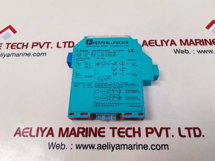 Pepperl+fuchs kfd2-sot2-ex1.lb.io isolated barrier 181004 new