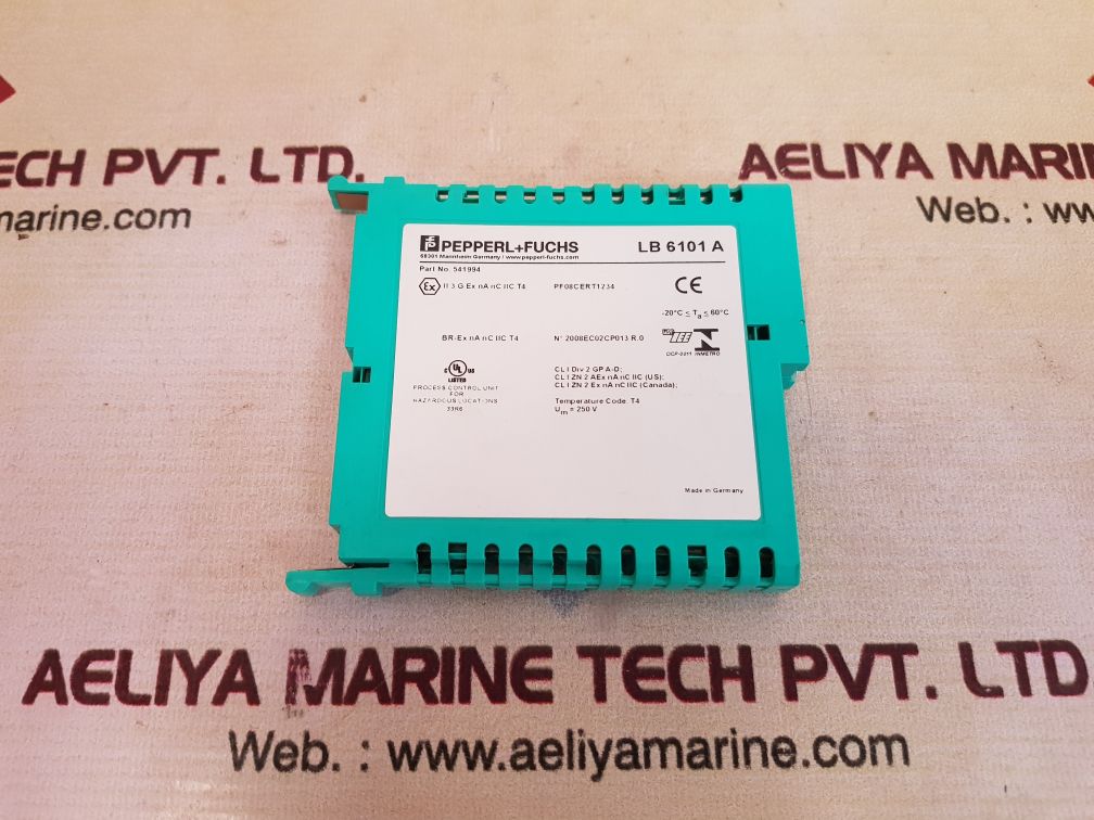 Pepperl+fuchs lb 6101 a relay card