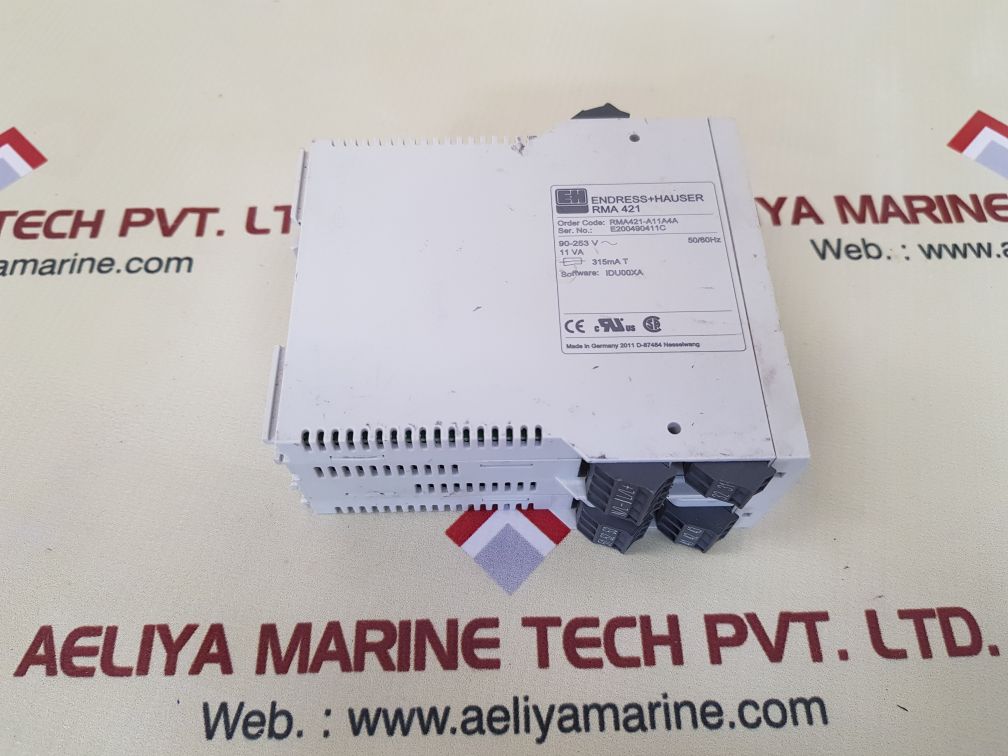 Endress+hauser rma 421 transmitter rma421-a11a4a
