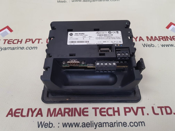 Allen-bradley 2711c-k3m ser.b operator interface panelview c300