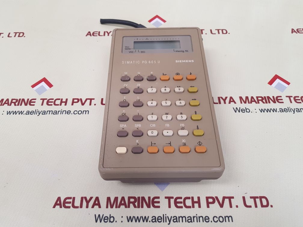 Siemens 6es5 605-0ua11 programming device pg 605u