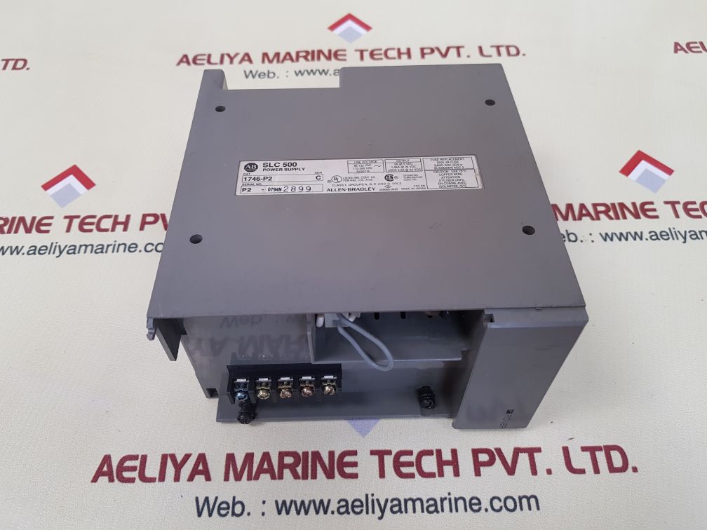 Allen-bradley 1746-p2 ser. c slc 500 power supply