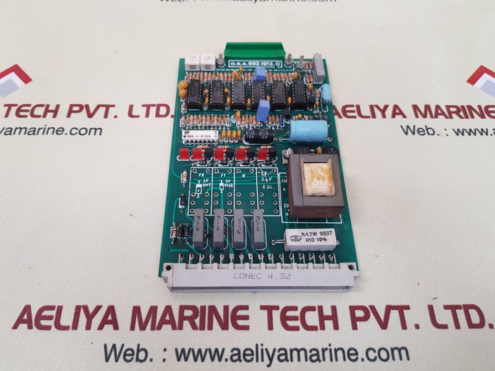 O.s.a.892.1915.0 pcb card mc211185 conec 4.32