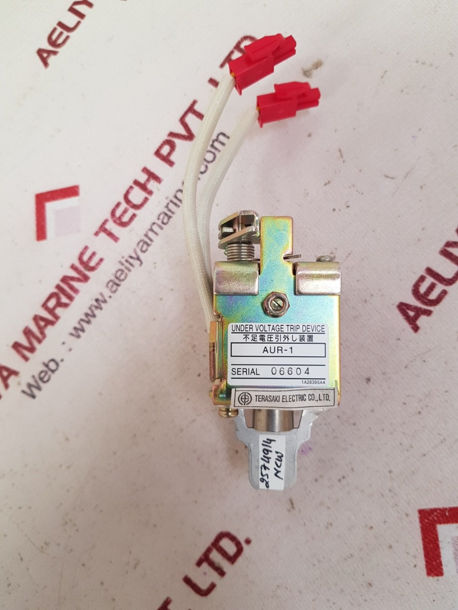 Terasaki aur-1 under voltage trip device