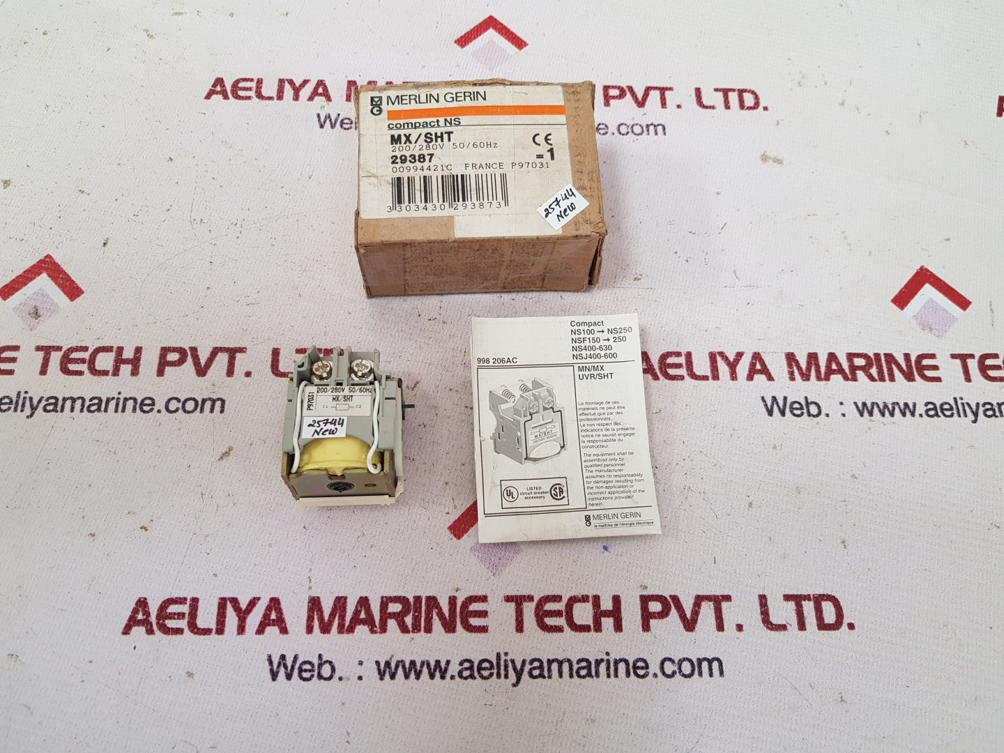 Merlin gerin mx/sht 29387 compact