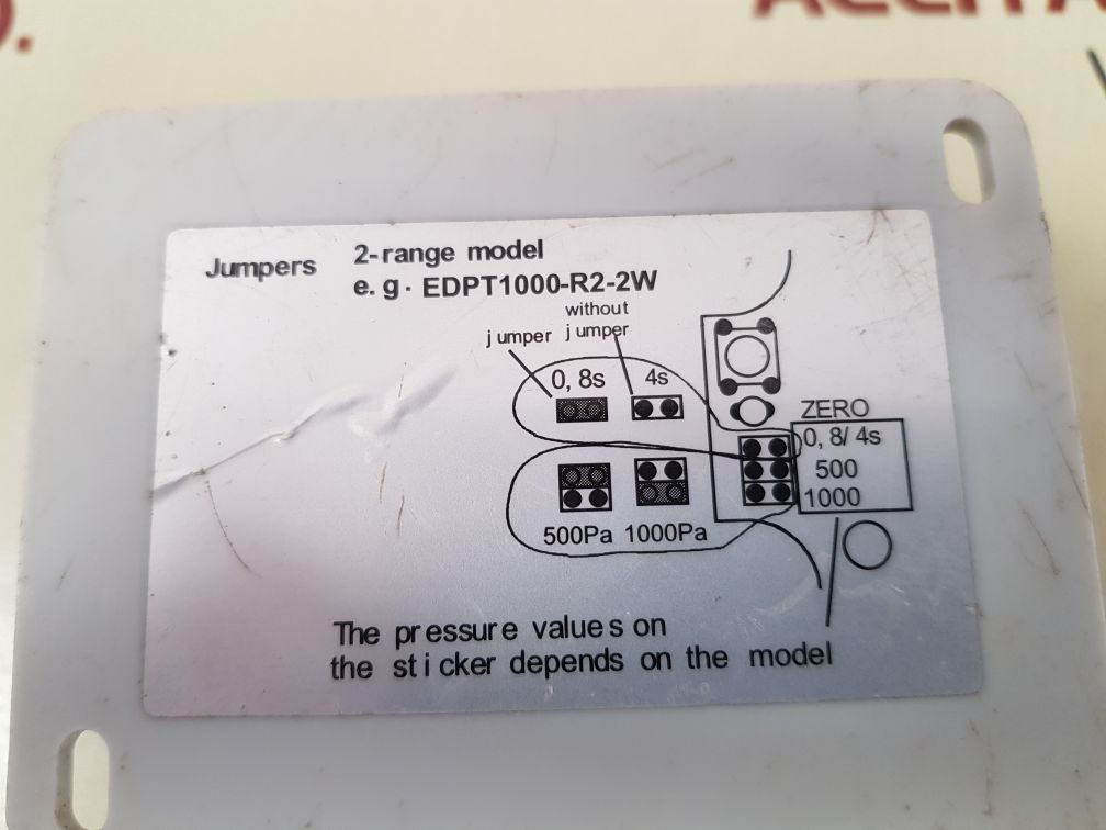 Aerosense edpt1000-r2-2w pressure transmitter used