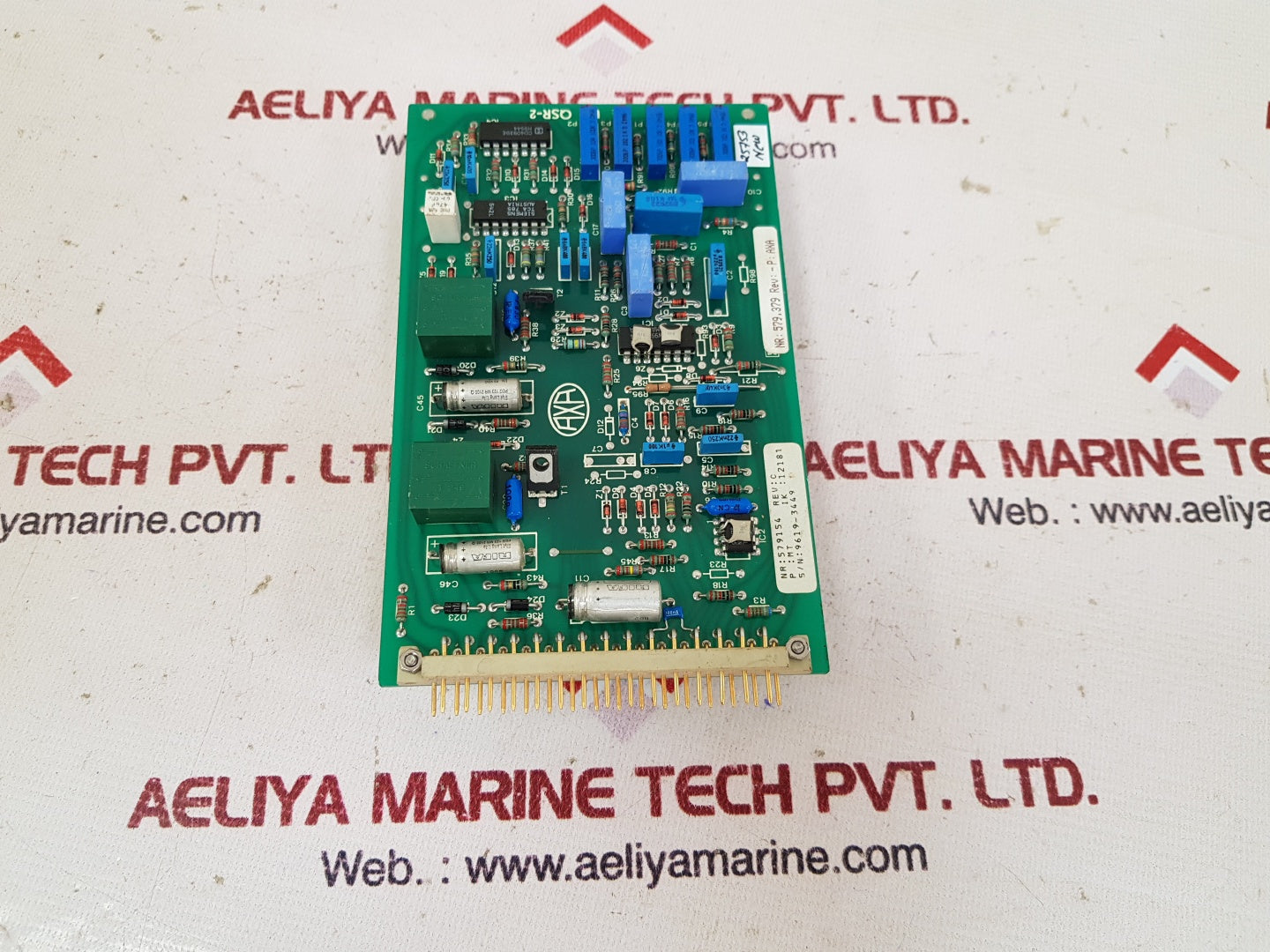 Axa qsr-2 pcb card 579154 rev.c ik 12181