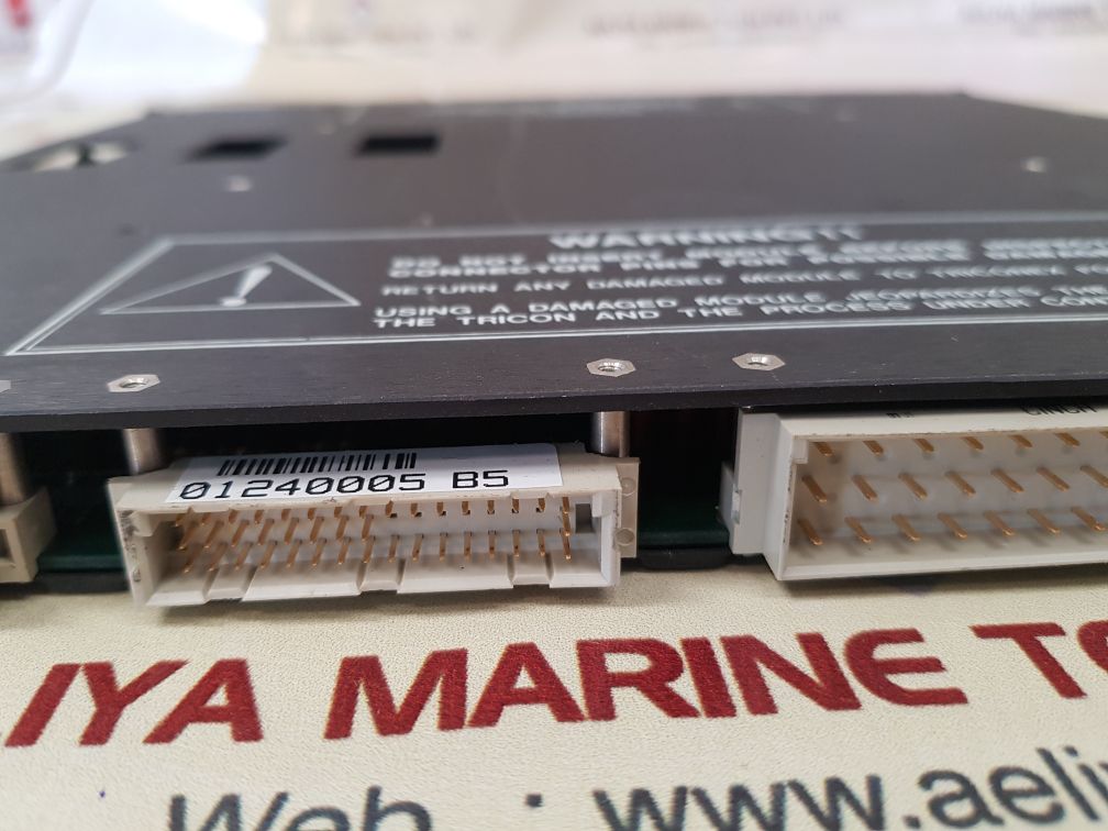 Triconex 3636e output module relay