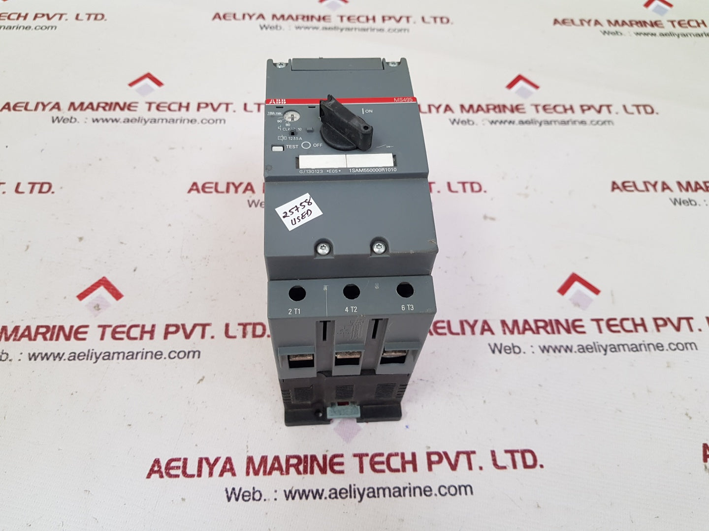 Abb ms495 manual motor starter 1sam550000r1010 