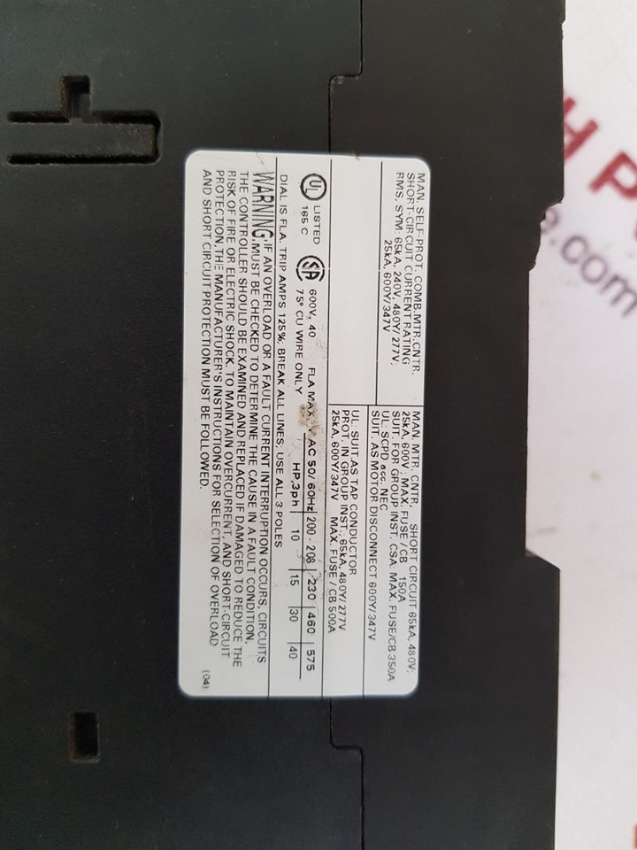 Abb ms450 1sam450000r1005 motor starter