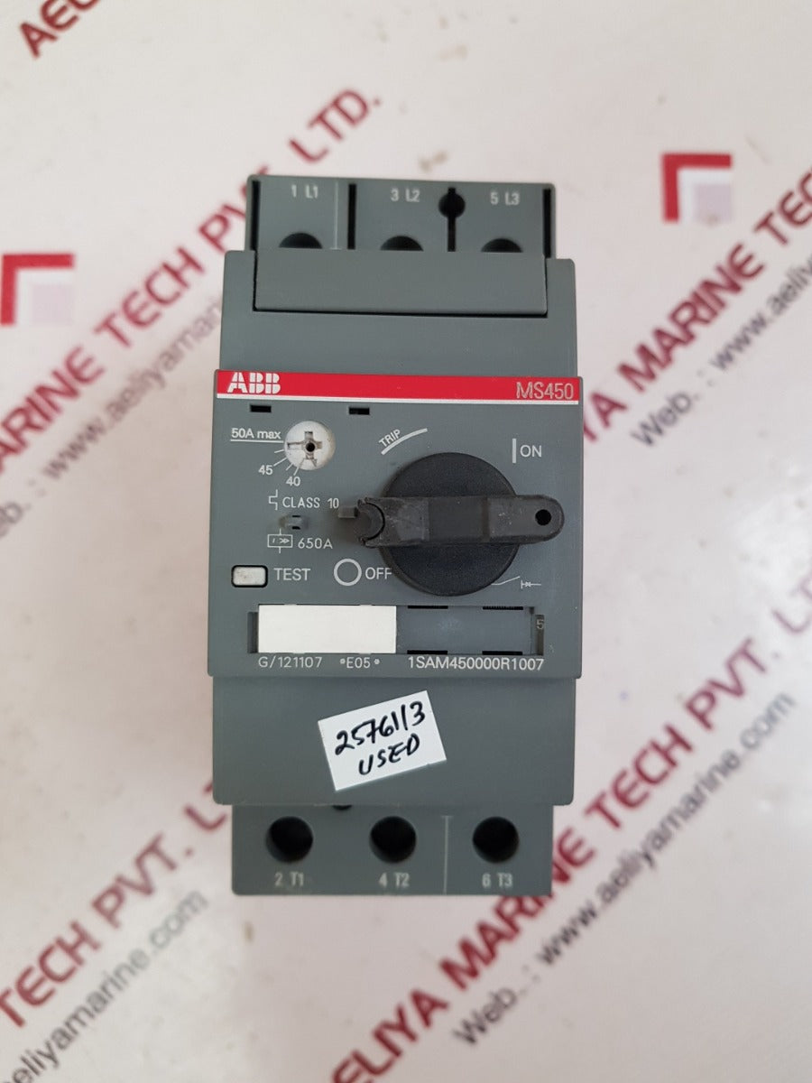 Abb ms450 1sam450000r1007 manual motor protector