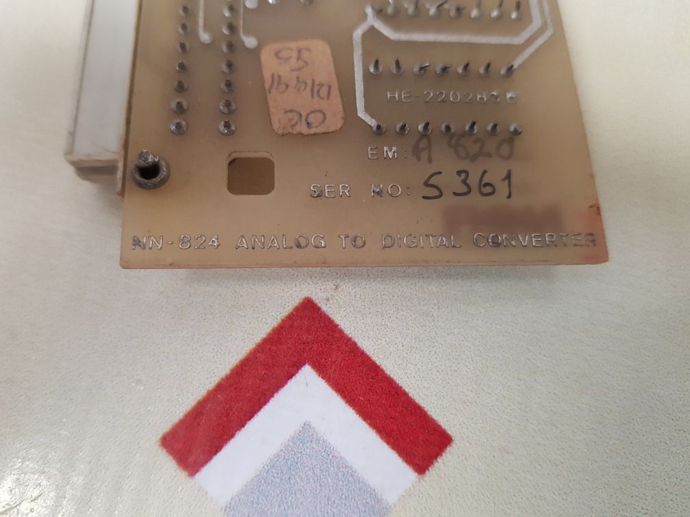 Norcontrol nn-824 analog to digital converter he-220283b