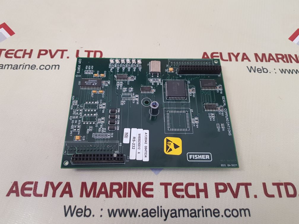 Fisher w48062x0012 a serial communications board