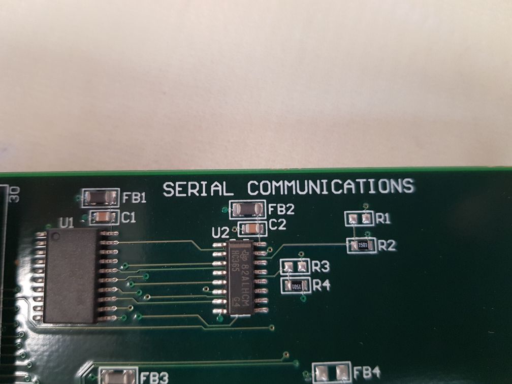 Fisher w48062x0012 a serial communications board