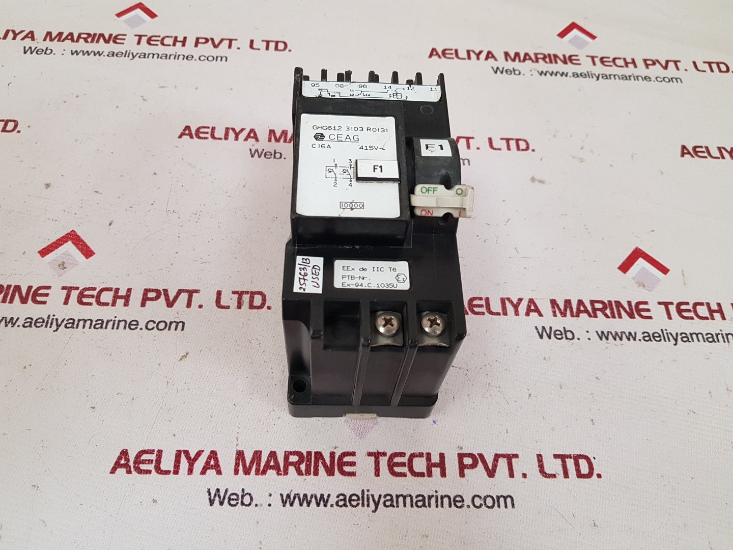 Ceag ghg612 3103  r0131 residual current device 