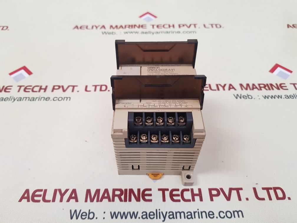 Omron cpm1a-10cdr-a-v1 programmable controller 100-240vac