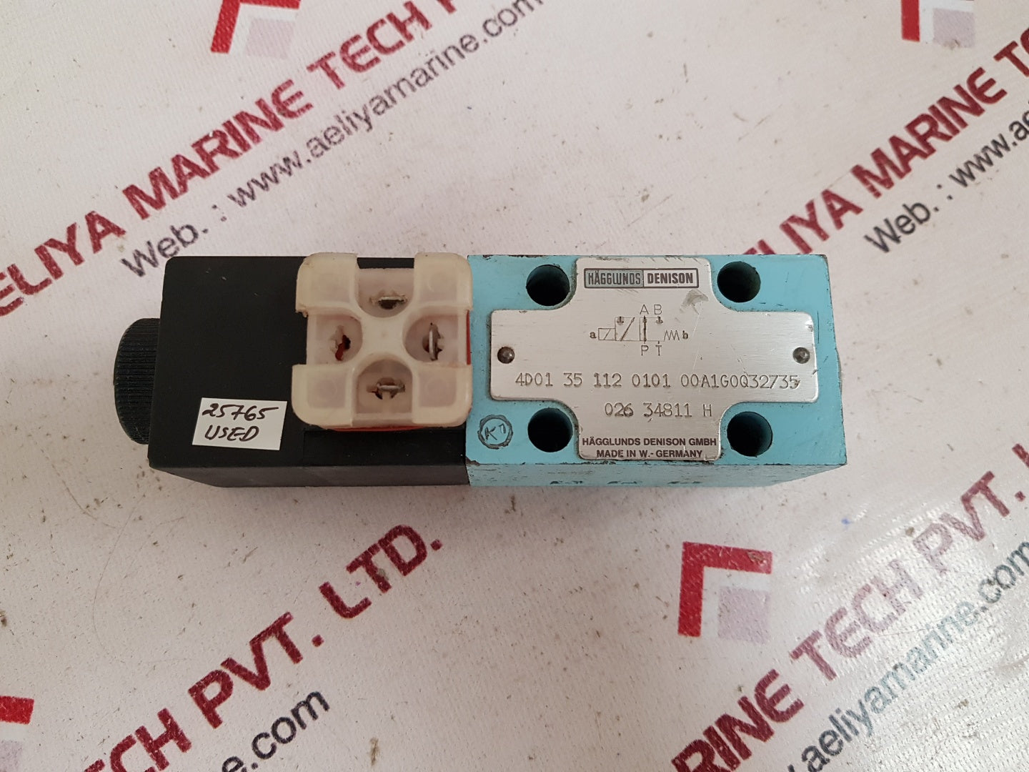 Hagglunds denison 4d01 35 112 0101 00a1 g0q32735 hydraulic direcrtional control valve