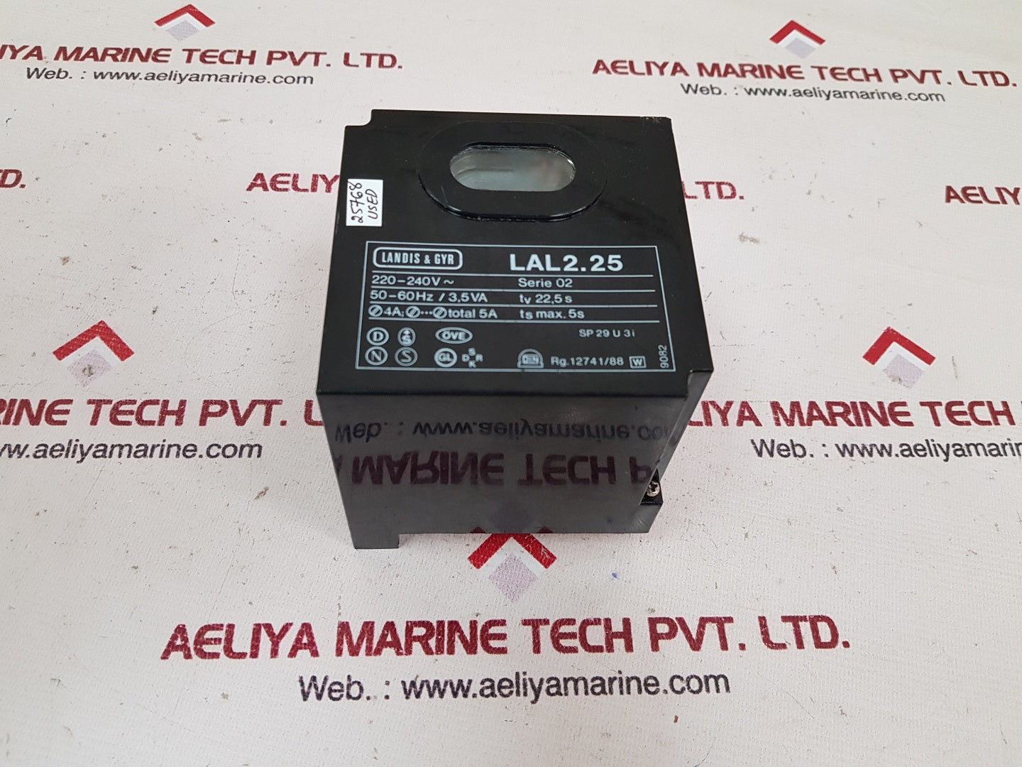 Landis & gyr lal2.25 burner control 220-240v