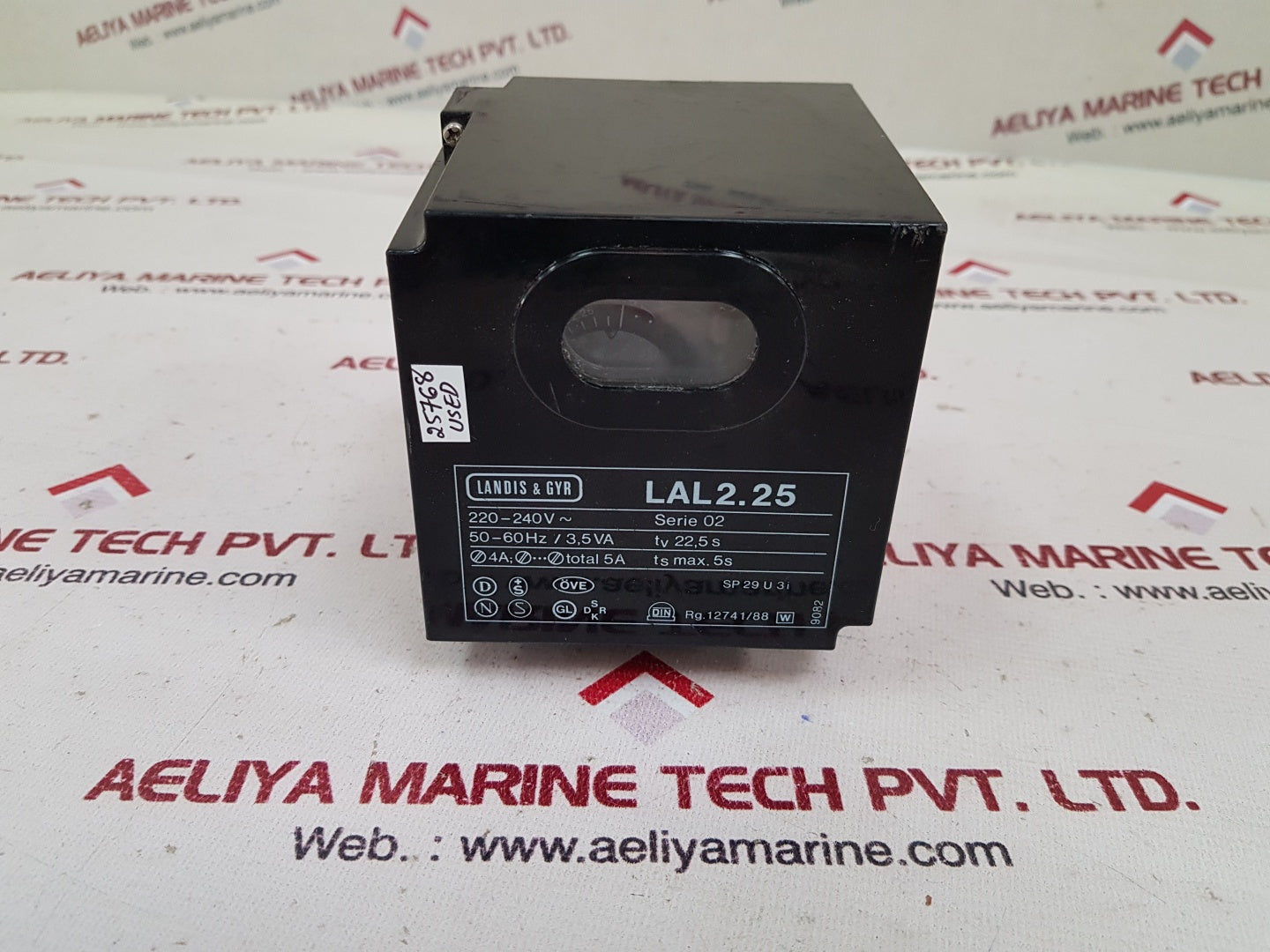 Landis & gyr lal2.25 burner control 220-240v