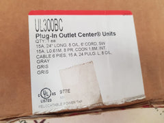Wiremold ul300bc plug-in outlet center units