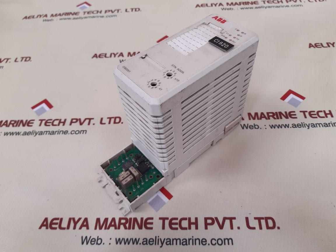 Abb ci820v1 3bse025255r1 redundant communication interface