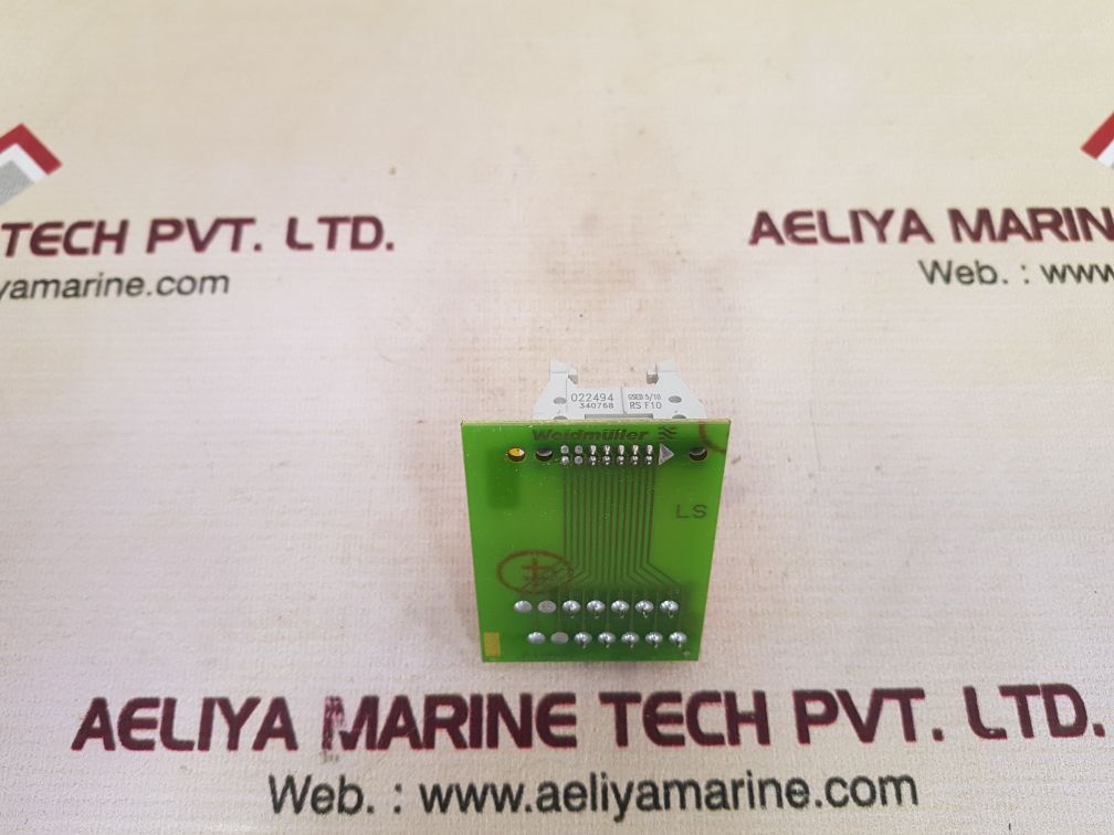 Weidmuller rs f10 022494 terminal block interface module