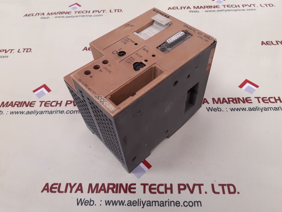 Siemens 6es5 100-8ma02 simatic s5-100u central processing unit